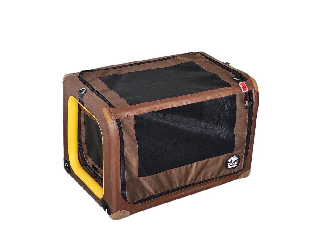The TAMI M back seat box is suitable for all medium-sized dogs, such as Fox Terriers, Cocker Spaniels, Border Collies or Schnauzers.